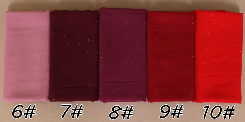 NEW women gold chiffon solid color muslim head scarf shawls and wraps pashmina bandana female foulard ladies hijab stores