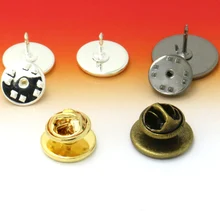 10 комплектов брошь пустой одиночный держатель для DIY Изготовление, поиск ювелирных изделий, на возраст 12, 14, 16, 18 лет, 20 мм на основе кабошона, аксессуары