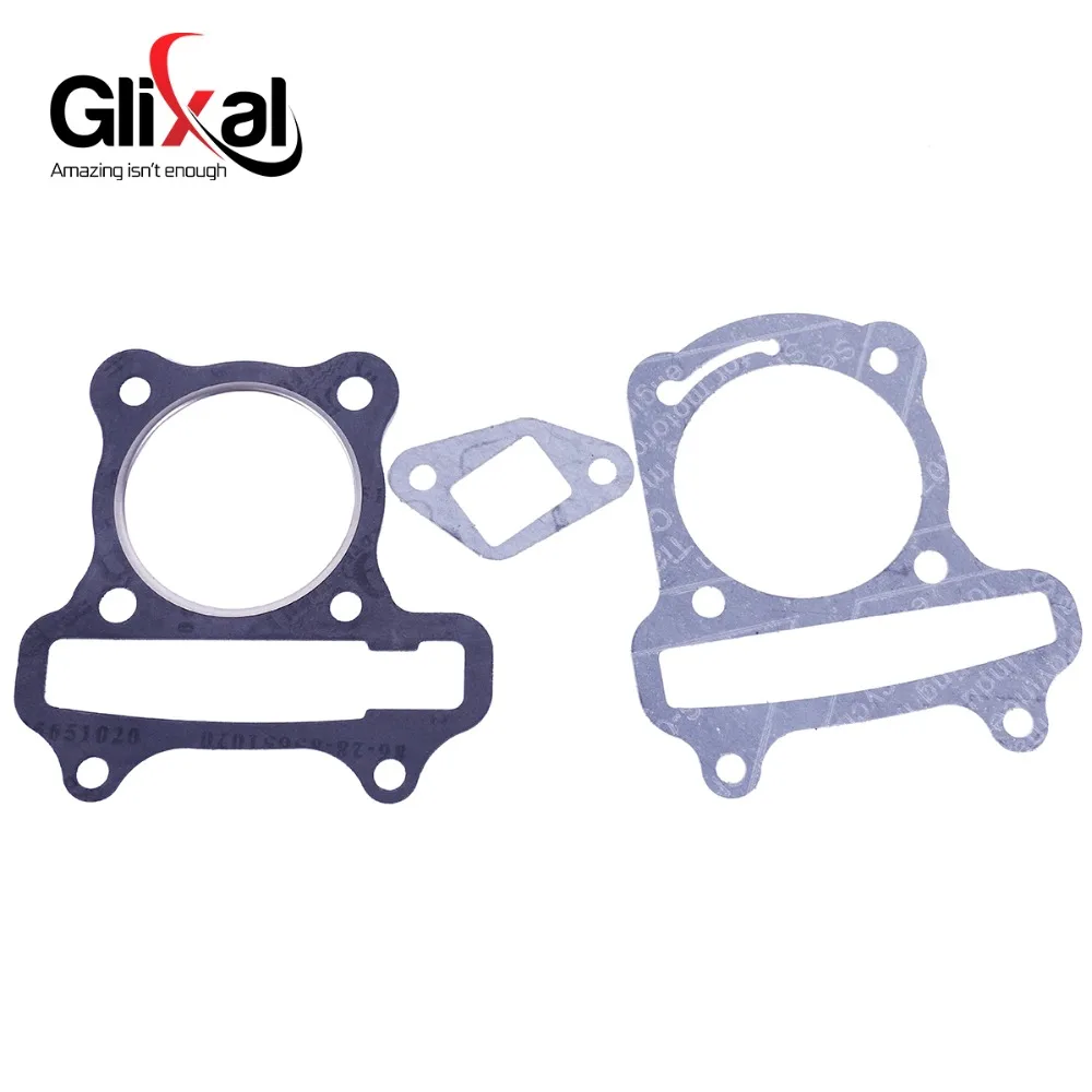 Комплект для ремонта двигателя скутера Glixal GY6 60cc 44 мм комплект цилиндров с