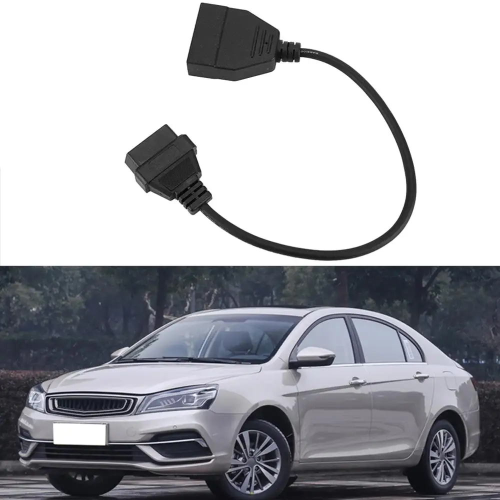 12 Pin OBD1 до 16 Pin OBD2 автомобильный диагностический Конвертор адаптер кабель совместим с автомобилями, сделанными до 1996