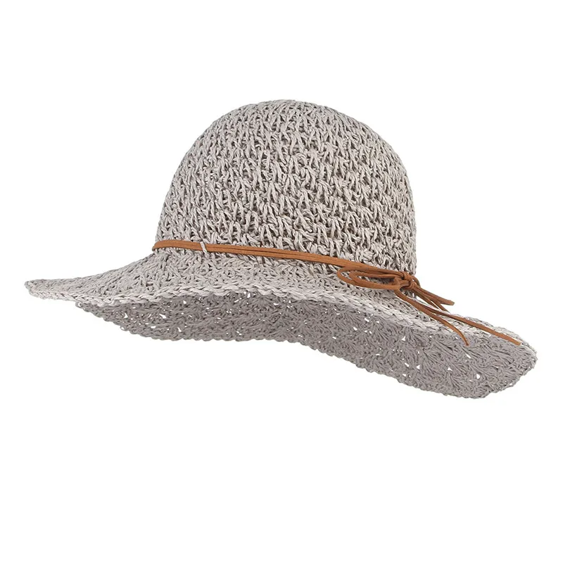 Handmade Crochet Women Summer Hats Wide 