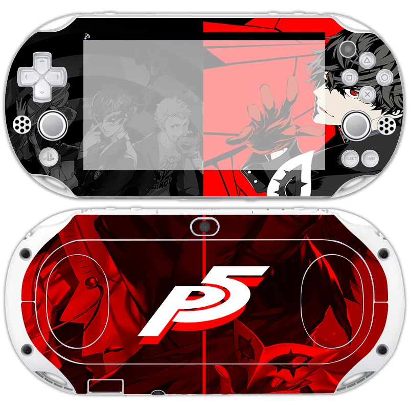 

Persona 5 Vinyl Skin Sticker Protector For Sony PlayStation PSvita 2000 For PSv 2000 Decal Skin Stickers