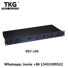 TKG dj звук профессиональный аудио сигнал процессор цифровой REV100 эффектор REV100 REV-100 звуковой эффект караоке эффект процессор