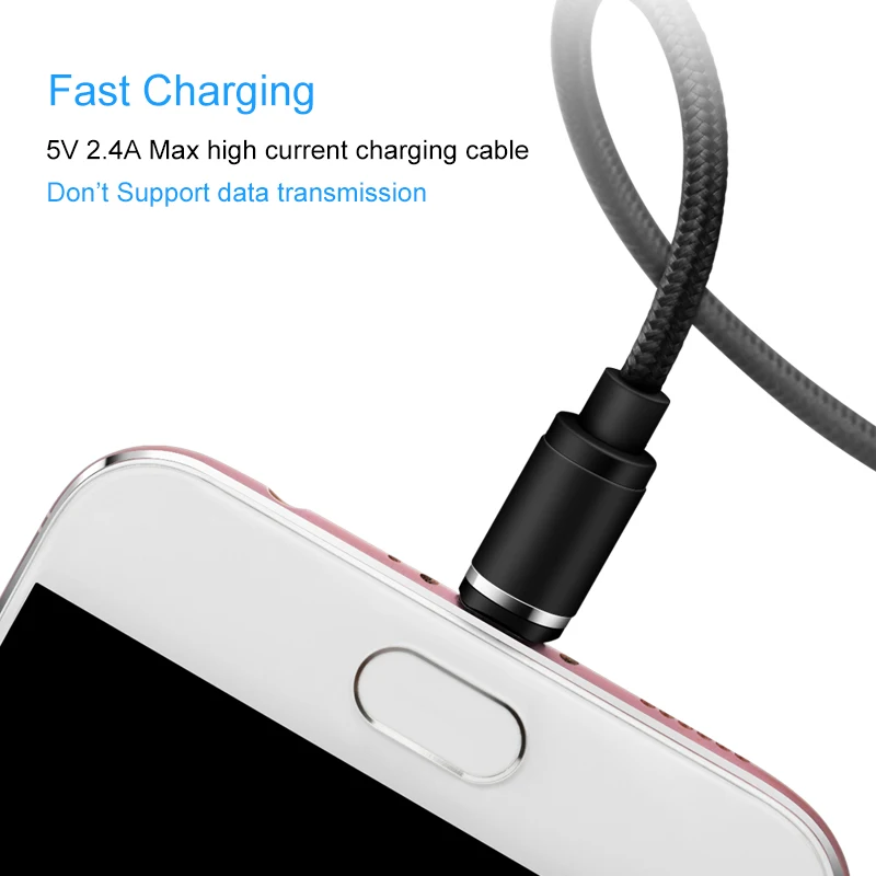 Elough E360 Магнитный кабель для iPhone Micro Тип usb с мобильного телефона зарядки кабеля C