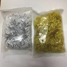 10 см в хорошее качество золото повесить тег строка в одежде, повесить тег строки шнур для одежды верёвка для бирки пуля голова