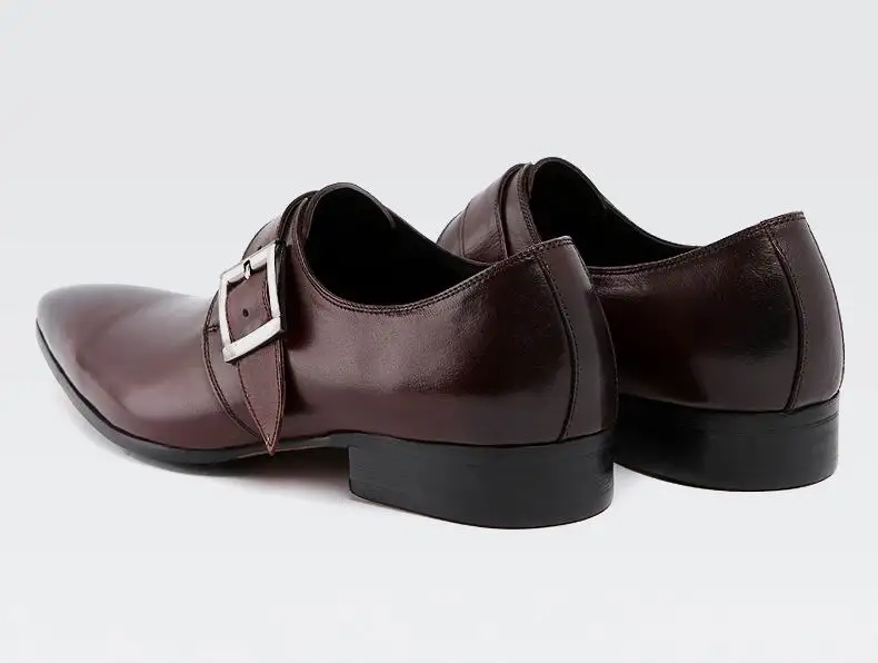Schwarz Für Errfc Formale Photo Größe Photo Charm Business Mönch Männer As Braun 44 Mann Schuhe Schnalle Mode Spitz as 37 zqgzSRr