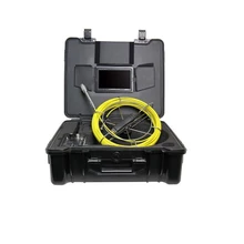 Сонде 512 передатчик hz трубы проволочный очиститель для труб Камера со светодиодной подсветкой из 30 метровый кабель 7'TFT монитор 8G SD Card DVR видео эндоскоп бороскоп