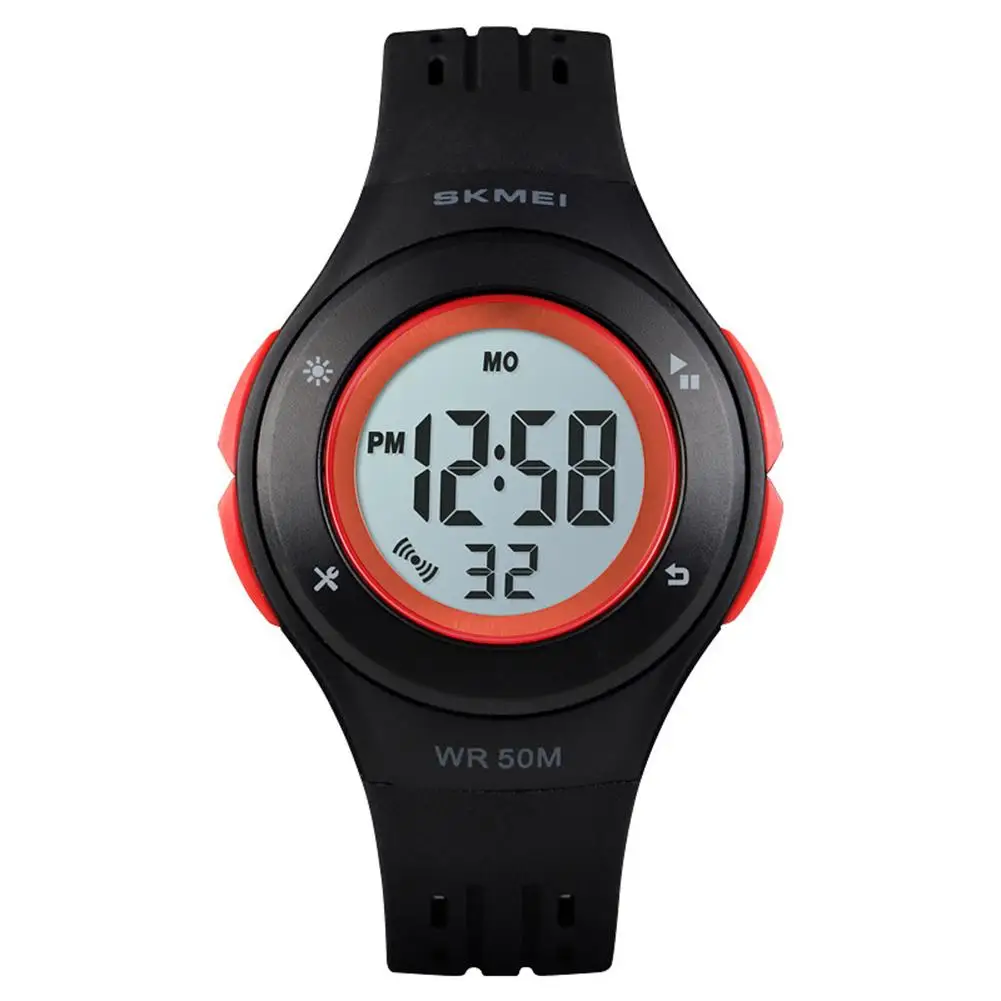 

New LED Children Waterproof Alarm Calendar Stopwatch Student Digital Wrist Watch