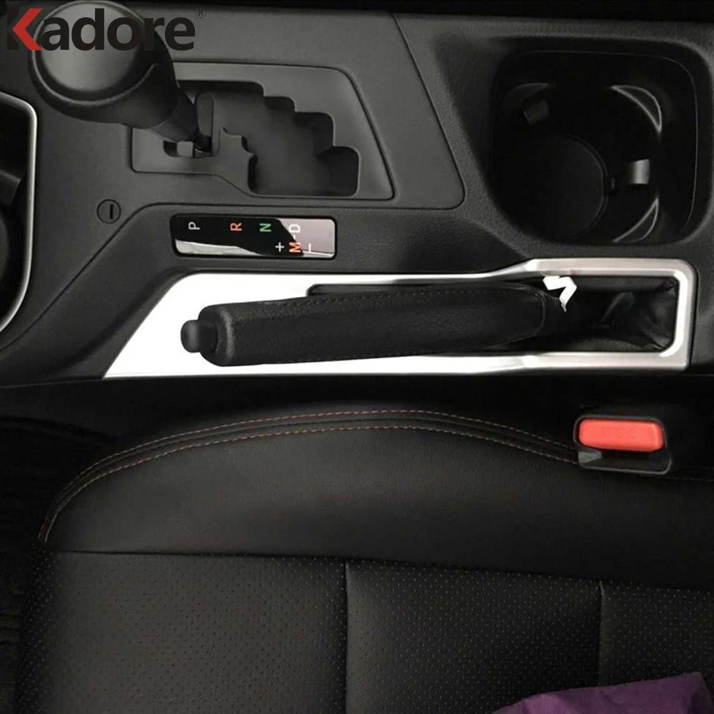 For Toyota RAV4 RAV 4 2016 2017 ABS Matte Handbrake Trim Hand Brake