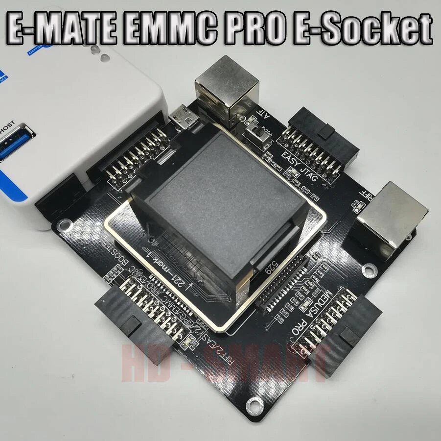 E MATE коробка mate box Socket 6 в 1 без сварки BGA169E BGA162 BGA221 поддержка Medusa Pro box/UFI/ATF/легкий JTAG
