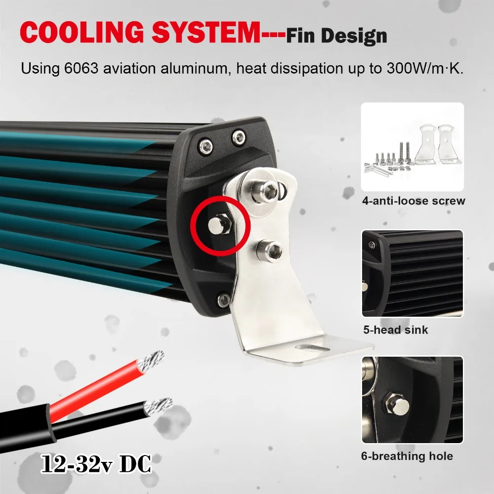 CO LIGHT 12D светодиодный световой бар 390 Вт 585 780 936 975 Светодиодная балка для