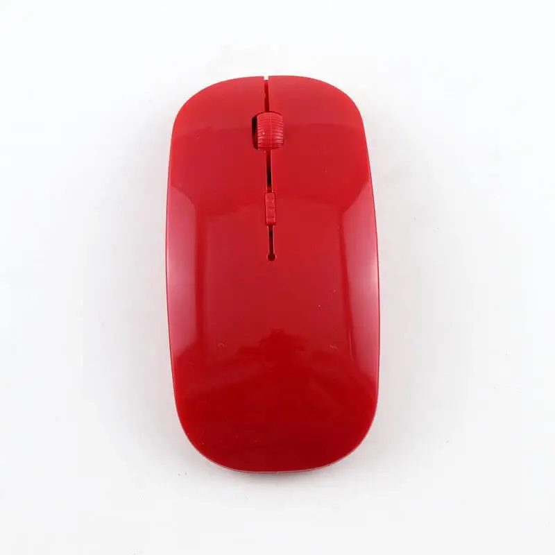 New ultra-thin wireless mouse 2.4G with Lightweight and multi-color Wireless Mouse Photoelectric Craft Gift New Game Mouse
