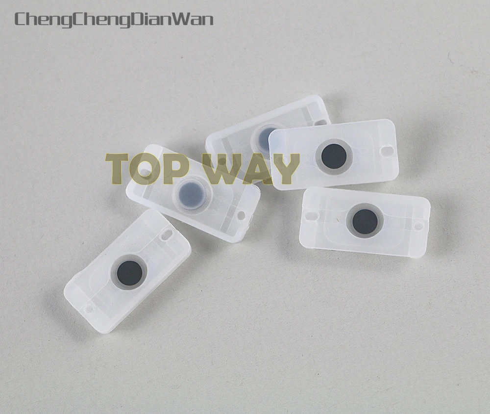 

ChengChengDianWan Conductive rubber pad JDS 010 001 011 Rubber Silicon Conductive Button Pad For PS4 home key 20pcs/lot