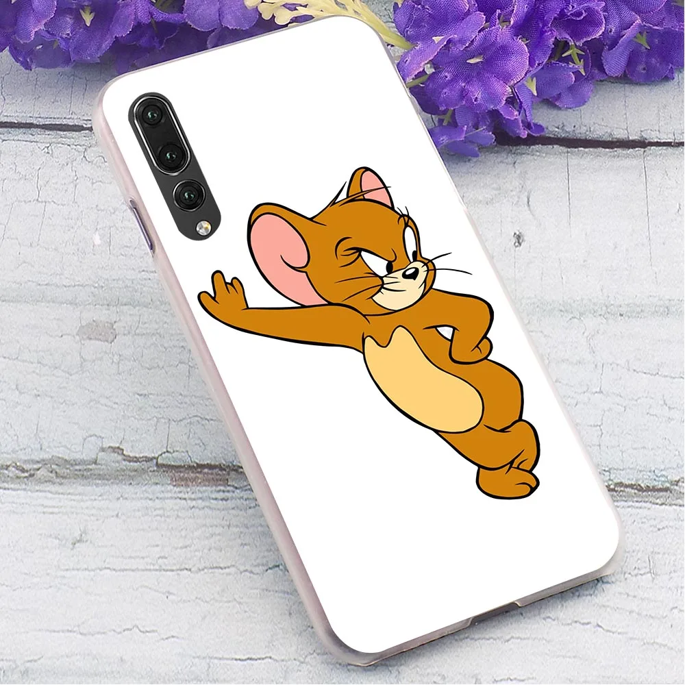 

Tom & Jerry Phone Cover For Huawei Honor 10 Lite Case 6A 7A Pro 7X 7C 8C/8 9 Lite Play Y6/Y6 Y7 Prime Y9 Nova 3/3i/4 Back Skin