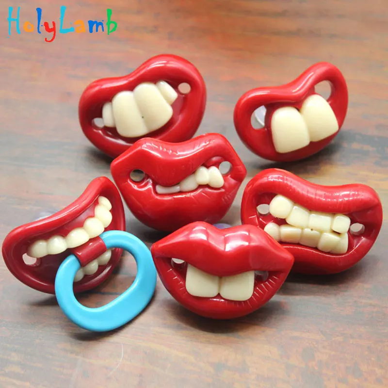 

1Pcs Food Grade Silicone Funny Baby Pacifiers Dummy Nipple Teethers Toddler Orthodontic Soothers Teat for Baby Pacifier Gift
