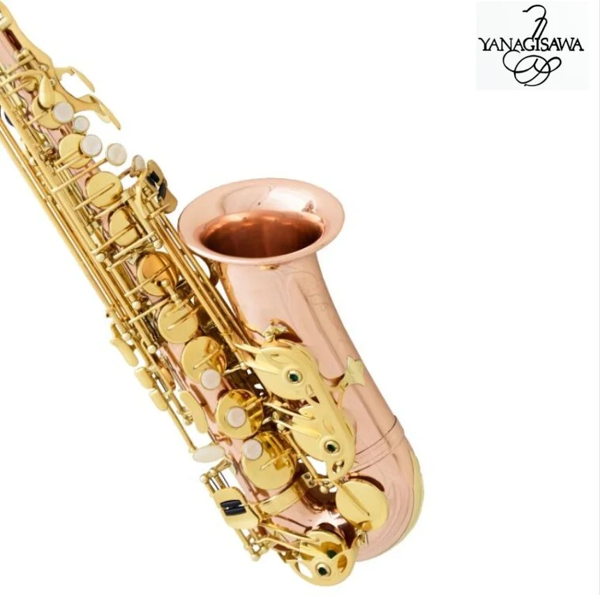 

Japan Yanagisawa Alto Saxophone W307-S901 E flat phosphor bronze Copper musical instruments pink Yanagisawa played professional