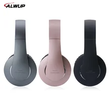 ALWUP Wireless Headphone Bluetooth headset stereo music earphone for Cell phone PC Gaming with microphone MP3 player FM