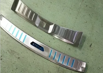 

Free Shipping Stainless Steel Dedicated 2014 -2017 X-Trail trunk rear trim modified accessories