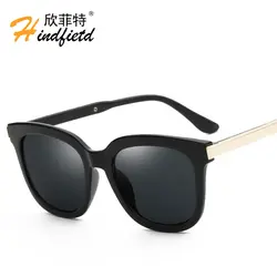 Hindfield Для мужчин женские квадратные солнцезащитные очки в стиле унисекс, для вождения, солнцезащитные очки для рыбалки gafas Óculos