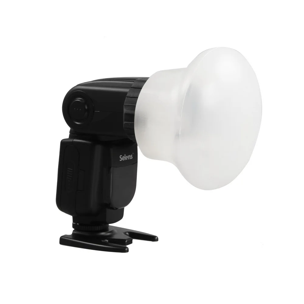 Acessórios para Canon Difusor de Silício Magnético de Borracha Selens Luz Esfera Modular Nikon Yongnuo Flash On câmera Speedlite - Image 5
