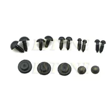 100Pcs/Set 6-12mm New Plastic Safety Eye For Teddy Bear Doll Animal Puppet Toy