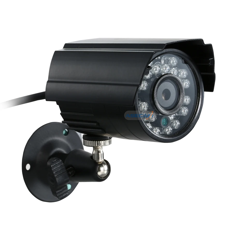 Asecam sony CCD 960 H Effio 1200TVL CCTV Мини Пуля наблюдения Открытый водонепроницаемый 24led инфракрасная камера наблюдения