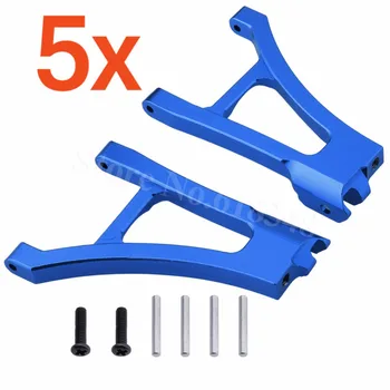 新しいエンロン #5331 2 個アルミフロントロアサスアームために左 & 右rcカートラクサス 1/10 revo 56076-4 サミット 53097-3