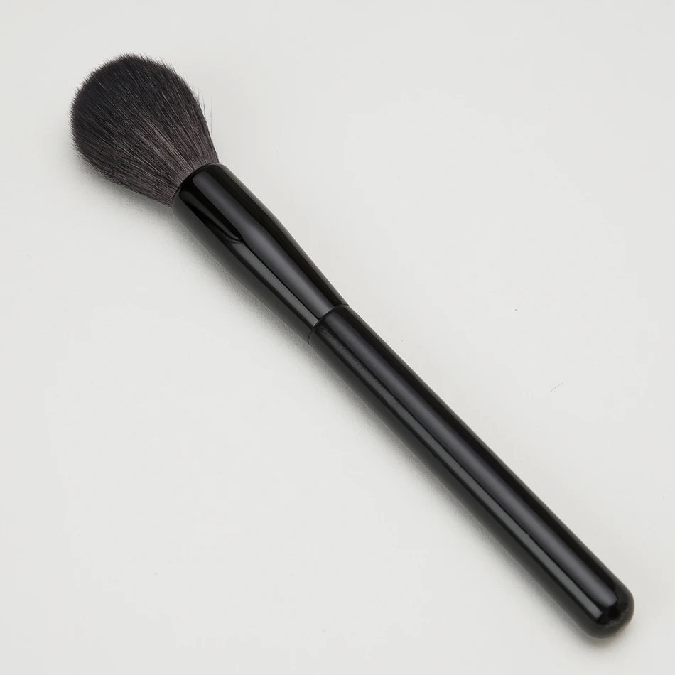 Pêlo de Cabra de Alta Qualidade em pó Escova Densa Natural Macio Rodada Único Grande Solta pó Compacto Blush Iluminador Make up Brush 9 Grande Solta Pó Compacto Blush Iluminador Make up Brush
