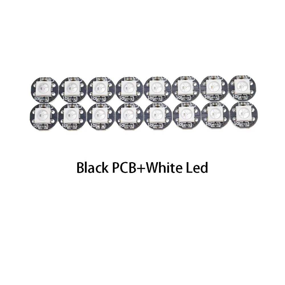 Светодиодный чип SMD WS2812B WS2812 5 В теплоотвод 9 6*96 мм 10 1000 шт. 4 контактный разъем для