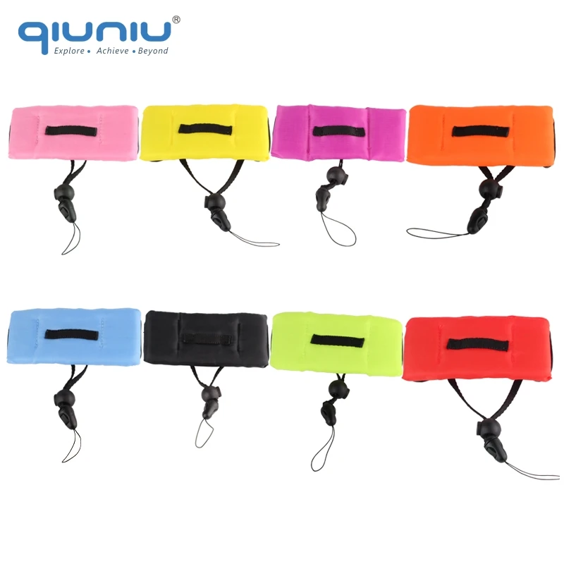 

QIUNIU Waterproof Diving Floating Foam Wrist Armband Float Hand Strap for GoPro Hero 6 5 4 3 2 for SJ4000/5000 for Xiaomi Yi