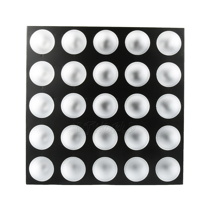 Djworld LED 25x30W RGBW Blinder Matrix DMX512 Stage Effect Lighting Good For DJ Disco Party Bar Wedding Decorations Best Seller