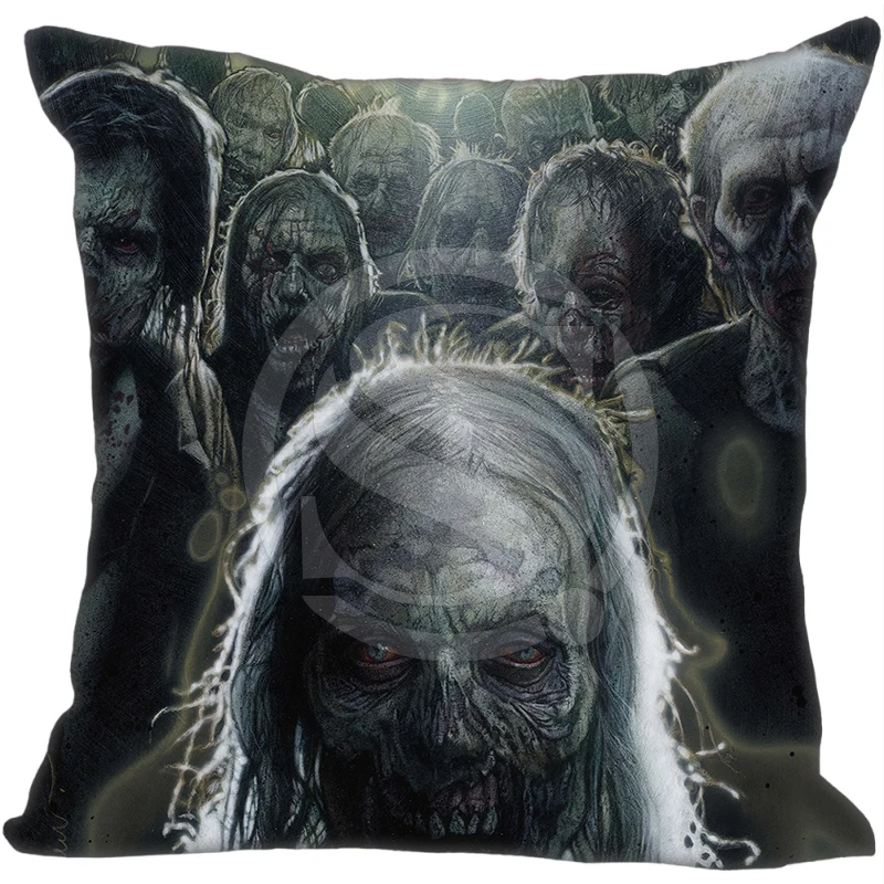 Hot Sale The Walking Dead Pillowcase Zombie 40x40 Cm Two Sides