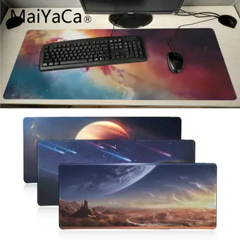 

Maiyaca New Printed Space Fire Planet Rubber Mouse Durable Desktop Mousepad anime Top Detailed Popular Extended gaming mouse pad