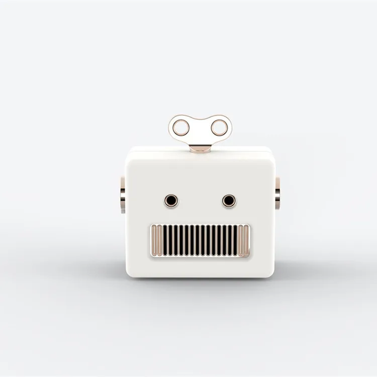 Мини Портативный подарок ретро робот динамик Маленький милый беспроводной Bluetooth