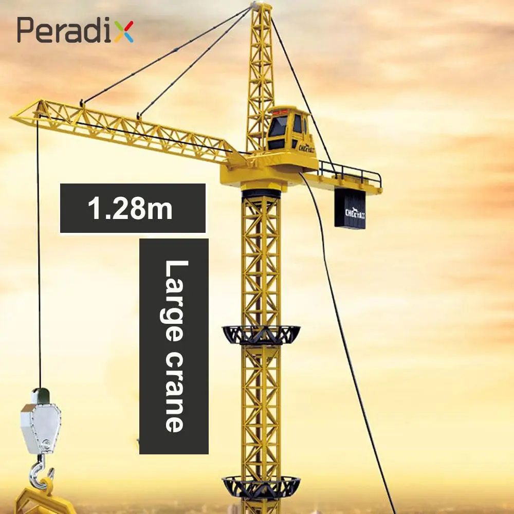 

Tower Crane Engineering Crane Toy Crane Toy Practical Efficient Yellow 1 Set Beginning Ability Exercise Decor Educational