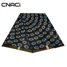 CNACI Новинка воск ткань Анкара африканская настоящая восковая печать Ткань 6 ярдов полиэстер материал воск Tissu Африканский настоящий голландский воск, батик