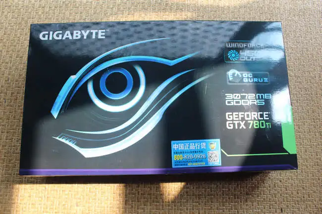 Super public version of the stronger GV-N78TWF3-3GD three fan 384BIT GTX780Ti over 970