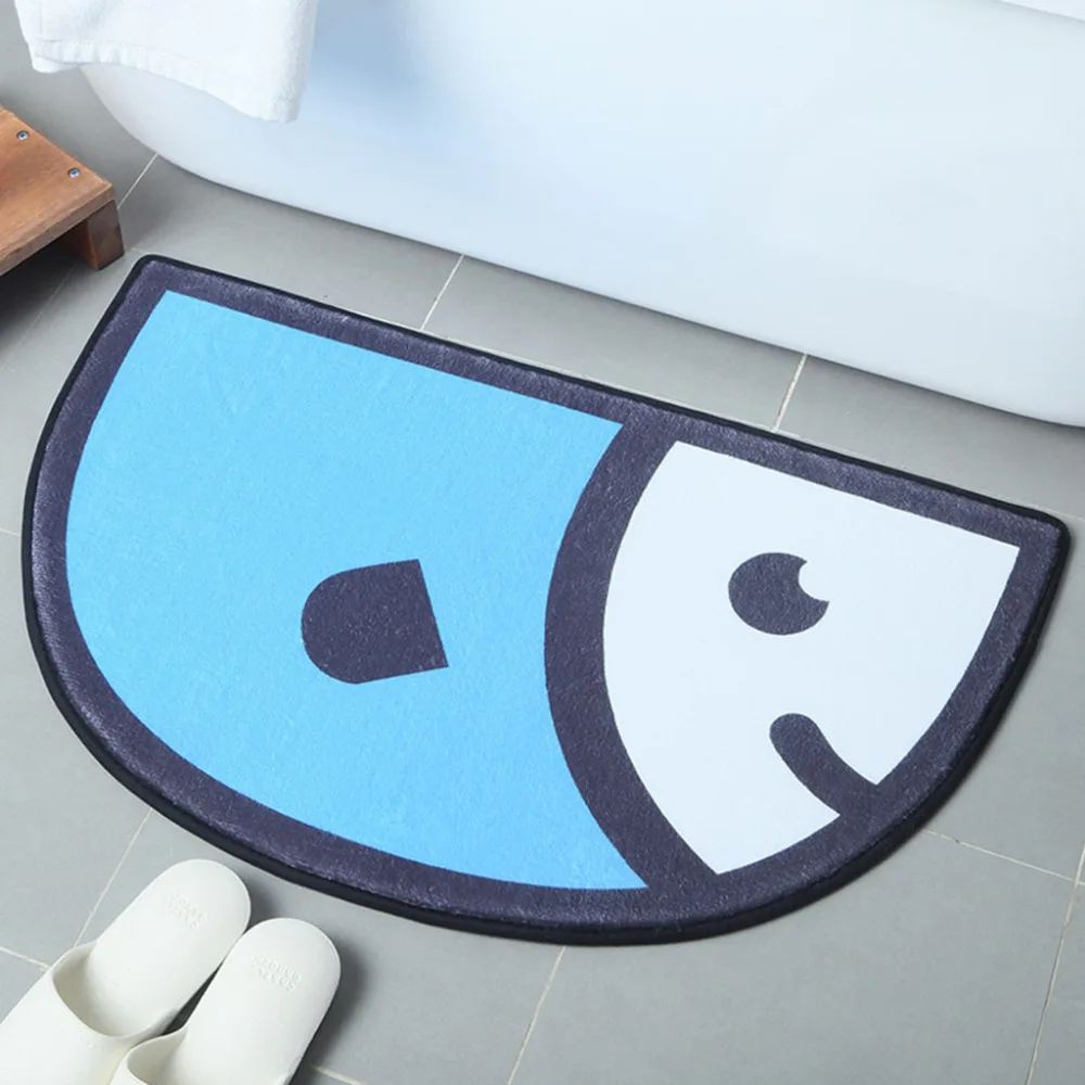 Hot Selling Bath Mat Flannel Anti-Slip Cartoon Animal Floor Mats Gateway Bathroom Door Water Absorbent Anti-slip Mat  (13)