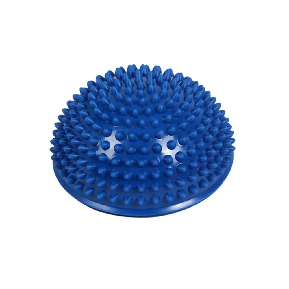 Inflatable Half Yoga Ball Exercise Fitness Equipment Balance Training Board Point Massage Ball Board for Children Dropshipping