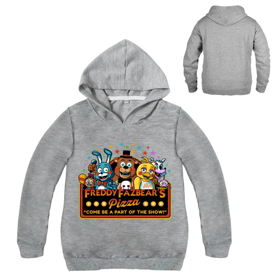 

Five nights at freddy's clothing camiseta kids t-shirt Boys clothes cartoon children long sleeves t shirts 5 freddys tops Hoodie