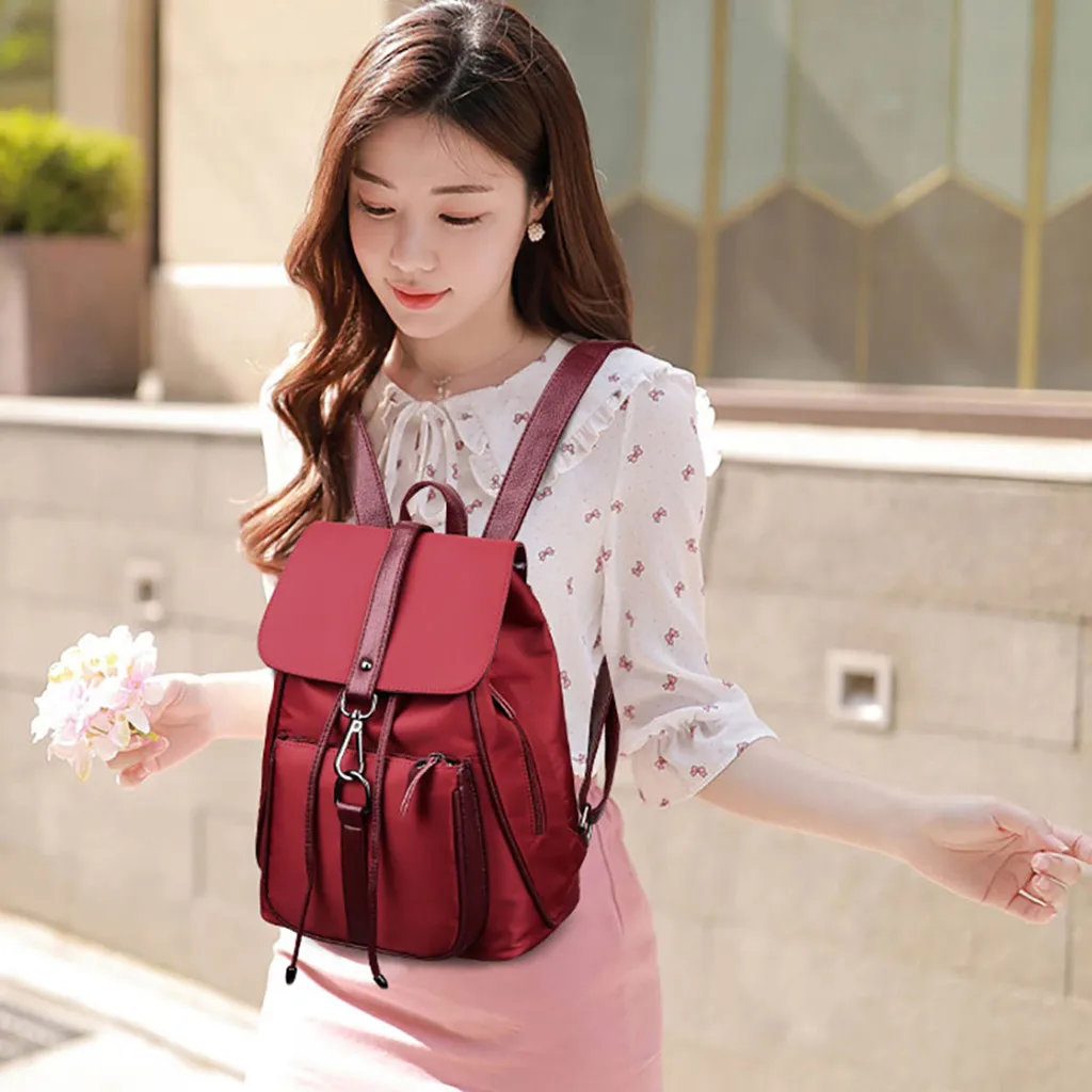 

xiniu Simple Style Soft Fabric Backpack Female Cool Design School Backpack For Teenage Girls Striped Backpack Women Travel