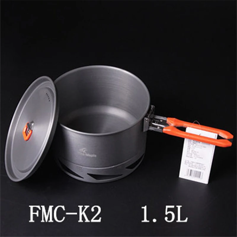 Кастрюля для кемпинга Fire Maple теплообменник 338 л твердая анодированная