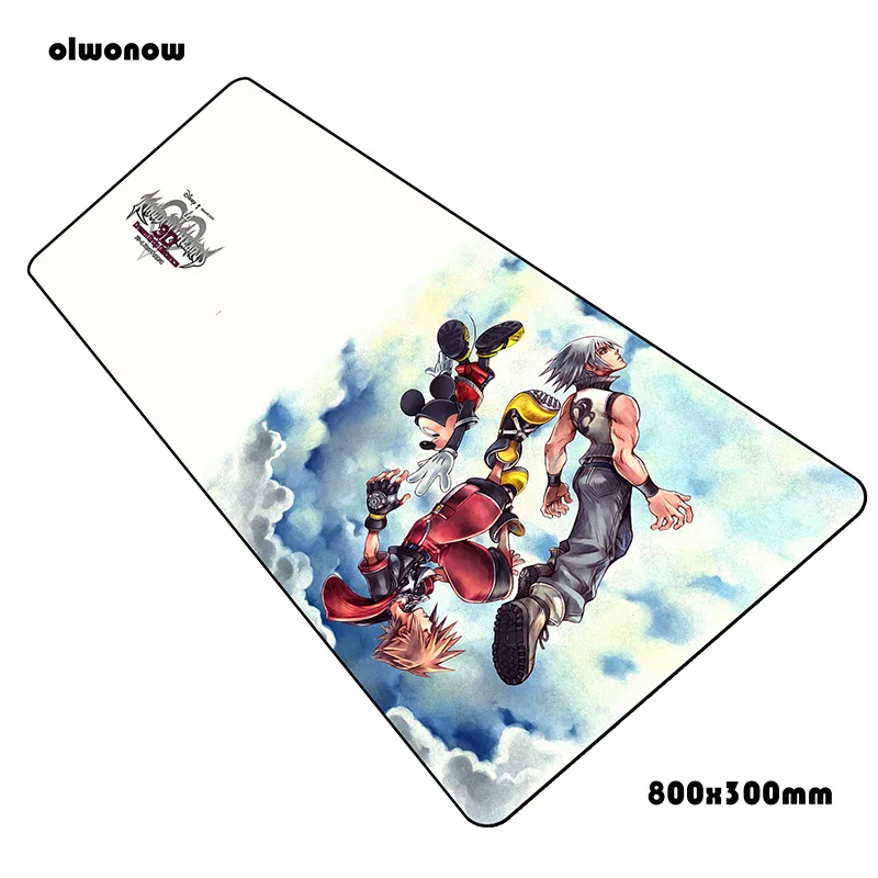 Kingdom hearts коврик для мыши 800x300x2 мм, самый дешевый коврик для компьютерной мыши, игровые аксессуары, большой коврик для мыши, клавиатура, игры, pc gamer - Цвет: Size 800x300x2mm