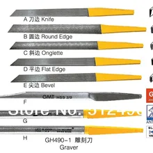 Лидер продаж, гравировщик, ювелирные инструменты 8 штук грейверс нож для гравировки