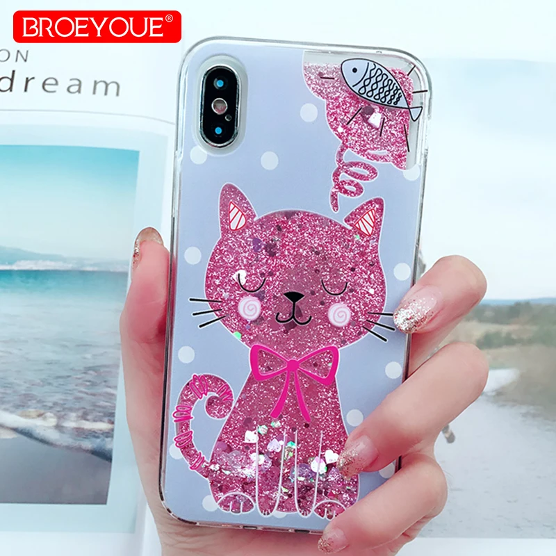 

Cover For iPhone XS Max XR 6 6S Plus 5 5S SE X 7 8 Plus Soft Case Bling Shining Bottle Patter Case Clear Transparent Phone Shell