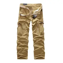 2019 новые военные брюки-карго Для мужчин камуфляж тактический Повседневное хлопка повседневные штаны Для мужчин Pantalon Hombre