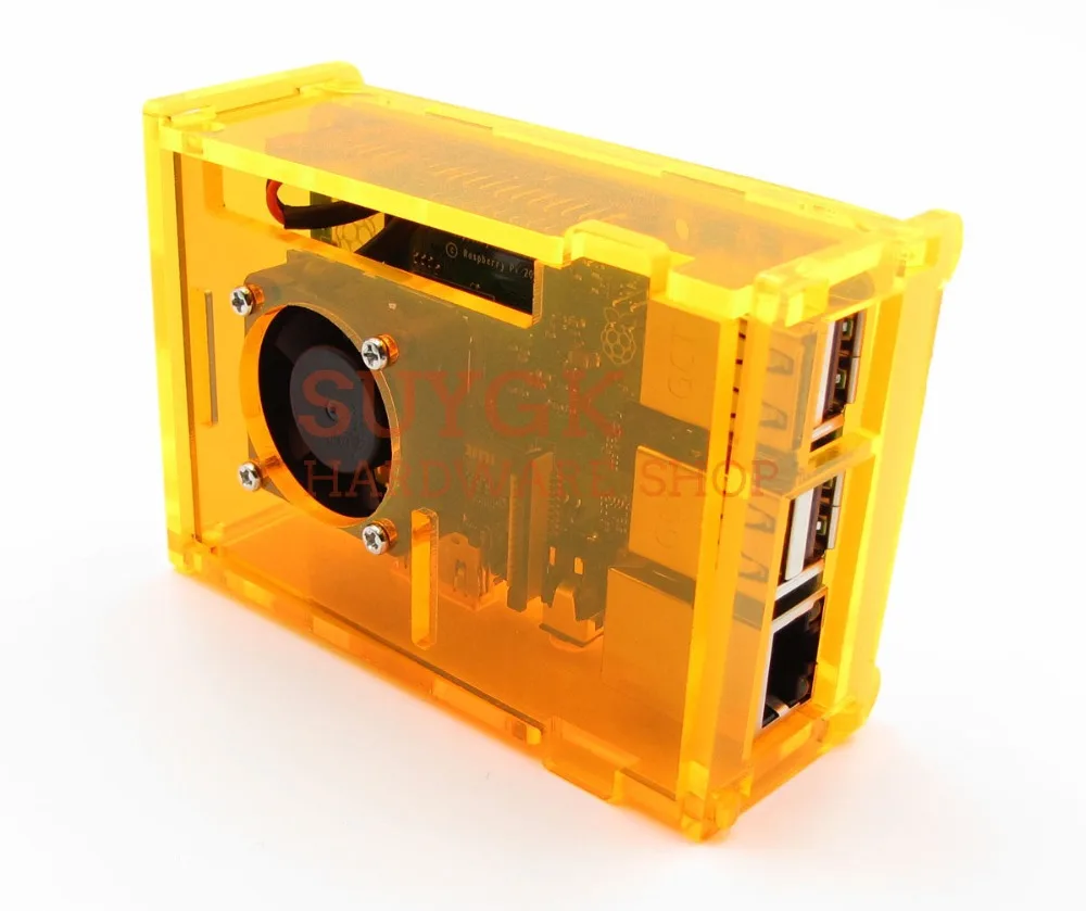 Внешний прозрачный акриловый чехол для Raspberry PI 2 PI3 Model B 3B|Аксессуары
