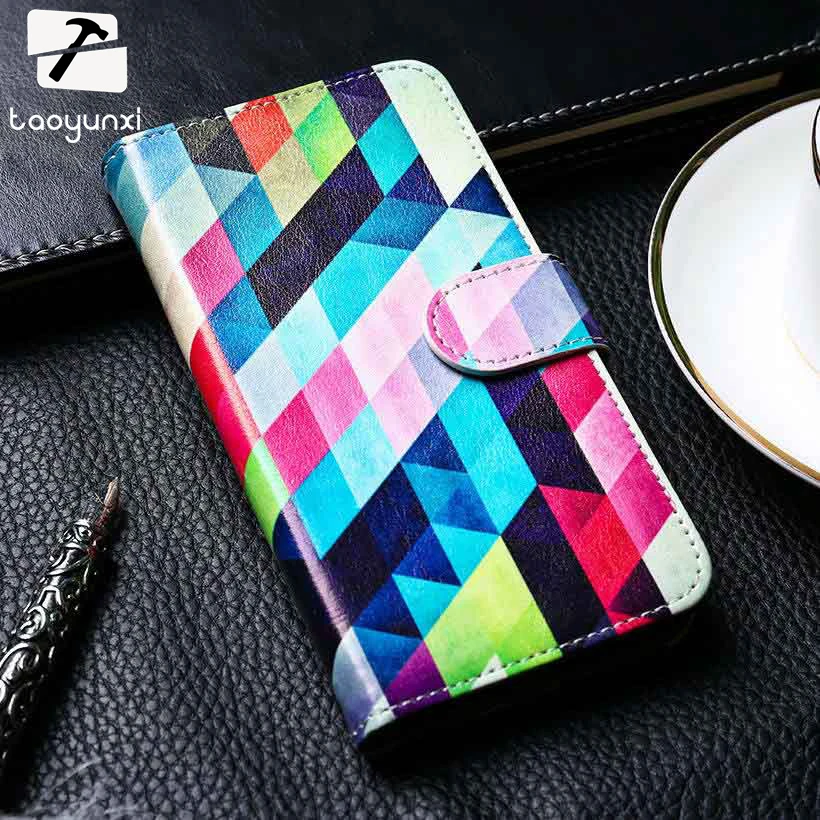 

TAOYUNXI PU Leather Case For BQ Aquaris V Cases Phone Cover For BQ Aquaris V Flip Wallet With Card Holster Shell