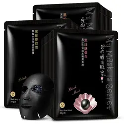 10 шт. мембранный метод Blackberry черная увлажняющая черная маска увлажняющая маска для кожи