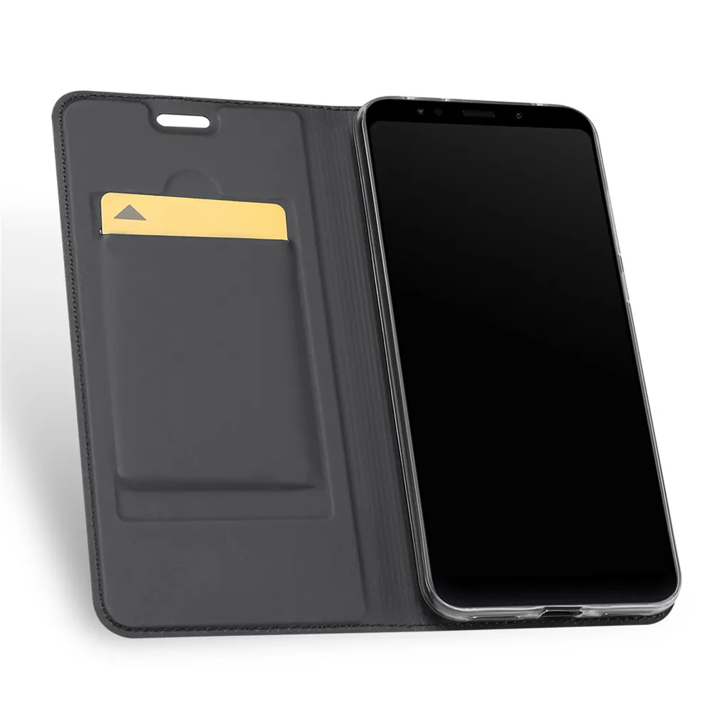 Чехол WIN для мобильного телефона, чехол для Xiaomi Redmi 5 Plus, кожаный флип-чехол, тонкий Чехол-книжка, Магнитный чехол-держатель для телефона с карманом для карт